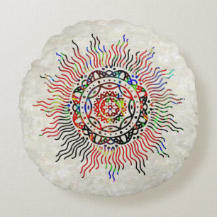 Good Vibrations Round Cushion