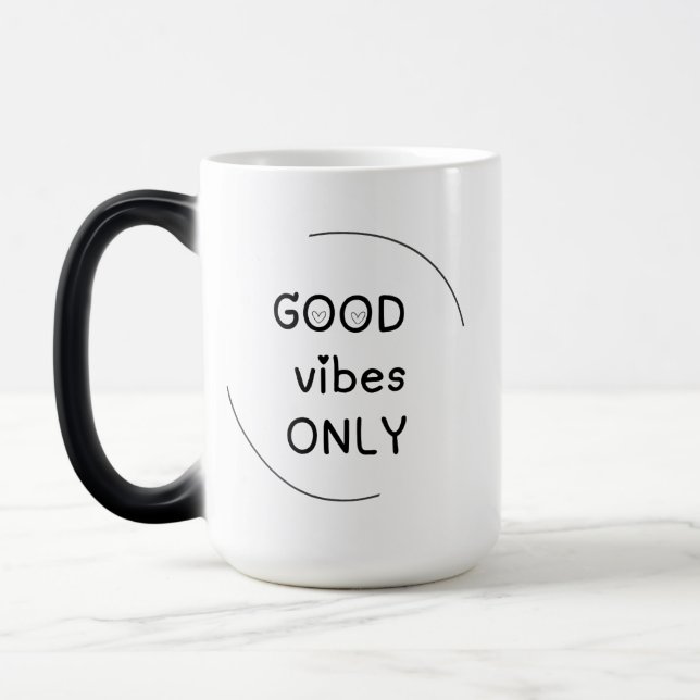 Good Vibs Only Mug (Left)