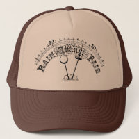 Good Weather Vintage Barometer Scale Hat