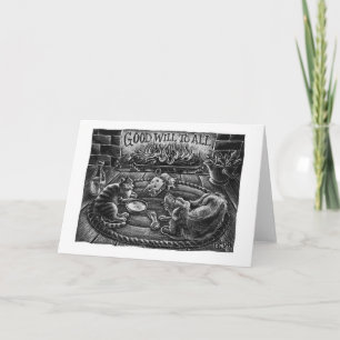 "Good Will to All" - Gerry O'Neill Card