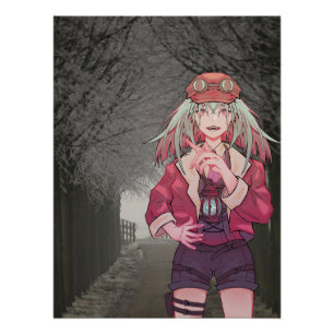 Good winter, road. poster