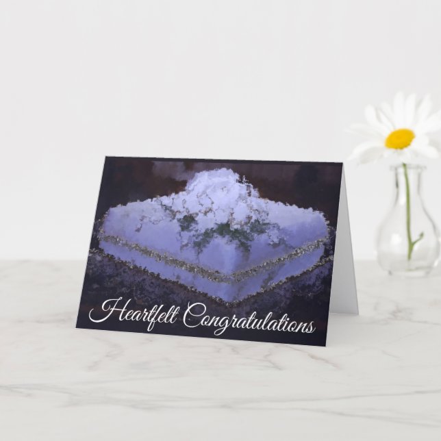 Good wish wedding greeting card (Small Plant)
