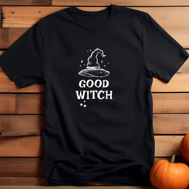 Good Witch Black and White Halloween Women's  T-Shirt (Creator Uploaded)