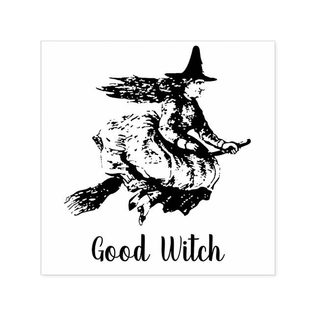 Good Witch Custom Name  Self-inking Stamp (Design)