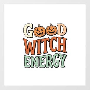Good Witch Energy Vintage Halloween Vector Design_