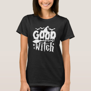Good Witch Halloween     Witch Broom Halloween T-Shirt