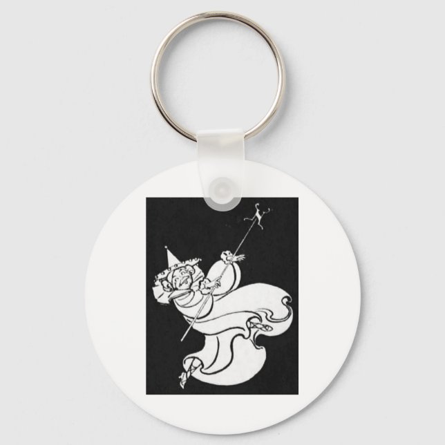 Good Witch Key Ring (Front)