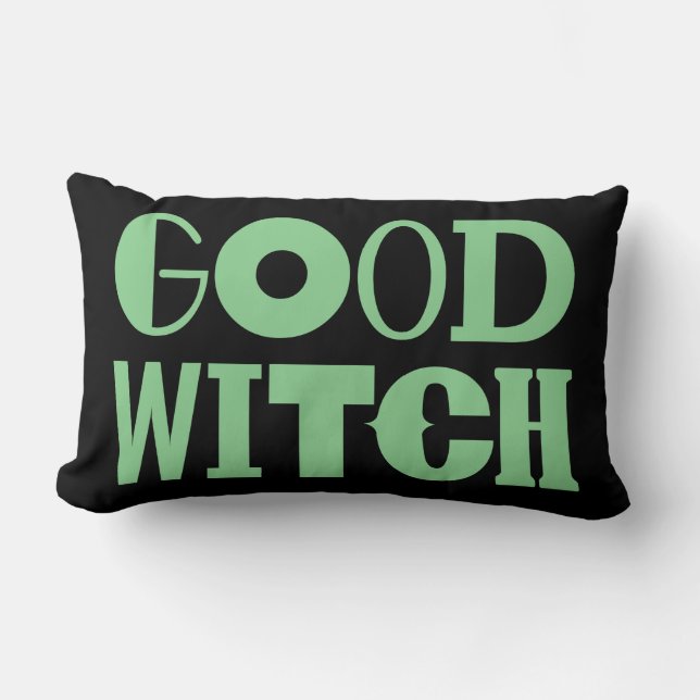GOOD WITCH! LUMBAR CUSHION (Front)