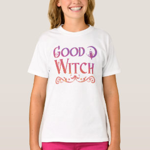 Good Witch Owl coloured Halloween T-Shirt