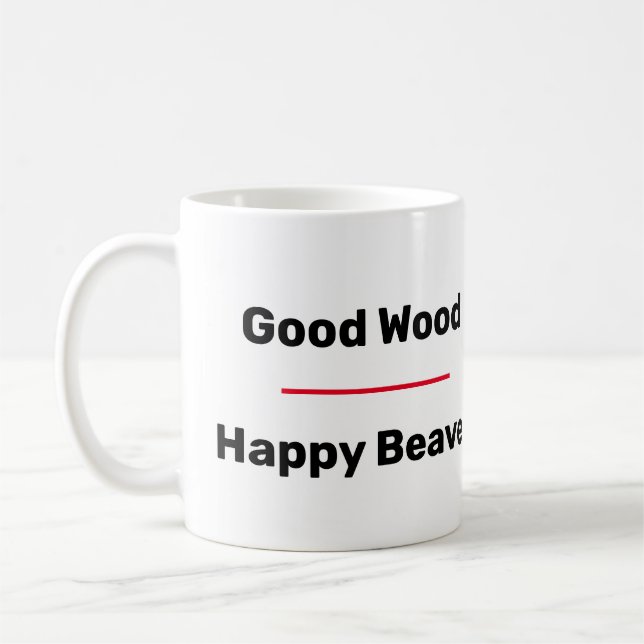 Good Wood Coffee Mug (Left)