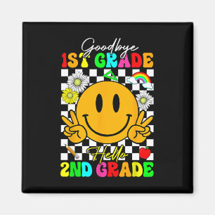 Goodbye 1st Grade Hello 2nd Grade Magnet