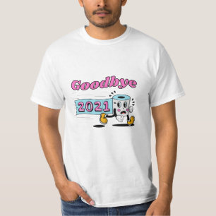 Goodbye 2021 Toilet paper roll T-Shirt