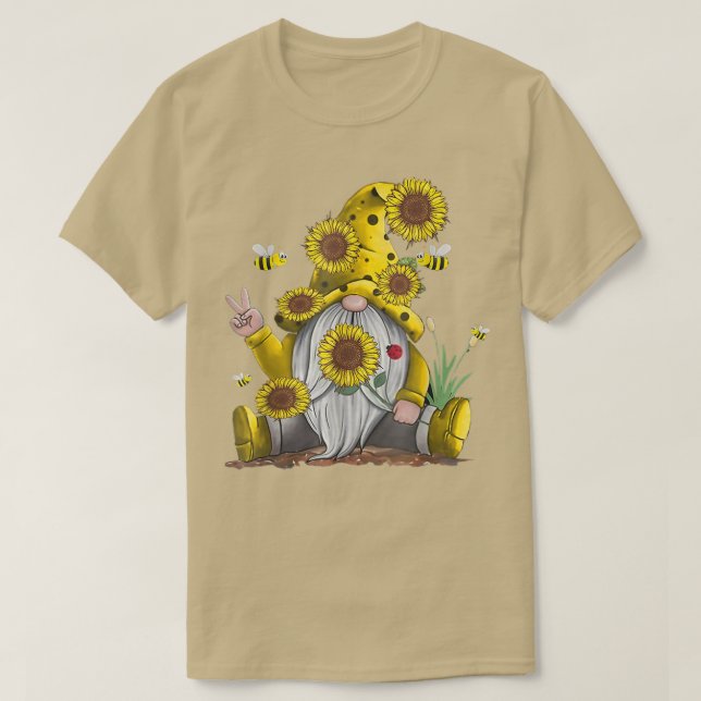Goodbye 2022 Hello 2023 Happy New Year Sunflower G T-Shirt (Design Front)