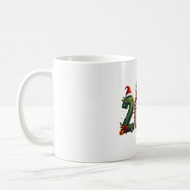 Goodbye 2024 Hello 2025 | Happy New Year  Coffee Mug (Left)