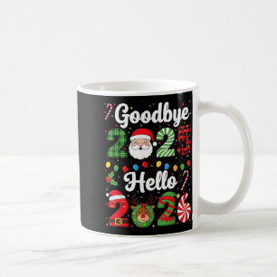 Goodbye 2025 Hello 2026 Happy New Year Countdown P Coffee Mug