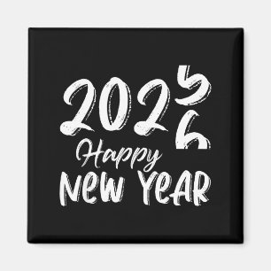 Goodbye 2025 Hello 2026 Happy New Year New Years E Magnet
