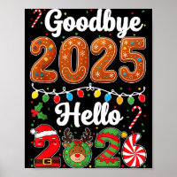 Goodbye 2025 Hello 2026 Happy New Year's Eve Chris