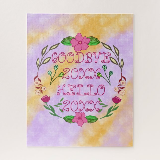 GOODBYE 20XX HELLO 20XX JIGSAW PUZZLE (Vertical)