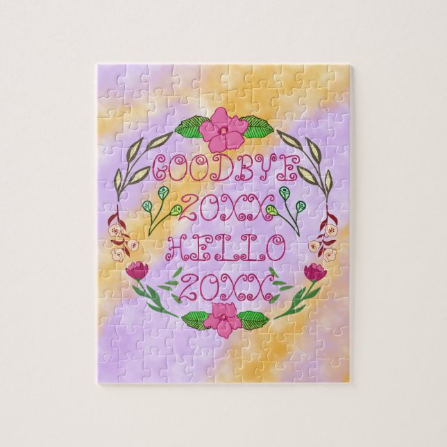 GOODBYE 20XX HELLO 20XX JIGSAW PUZZLE (Vertical)
