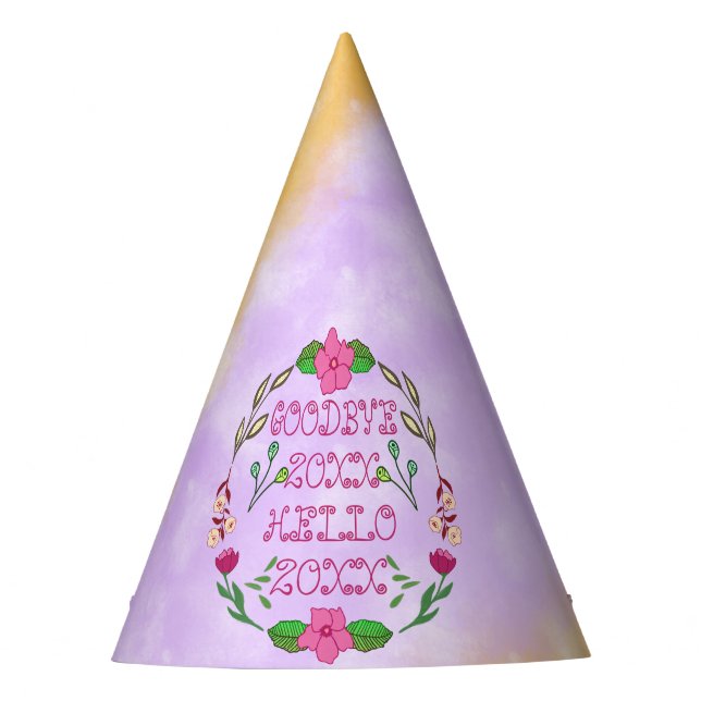 GOODBYE 20XX HELLO 20XX PARTY HAT (Front)