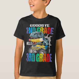 Goodbye 2nd Grade Hello 3rd Grade Monster Truck T-Shirt