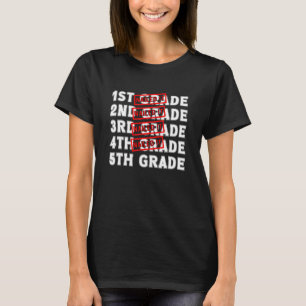 Goodbye 4th Grade Graduation Hello 5th Grade Last  T-Shirt