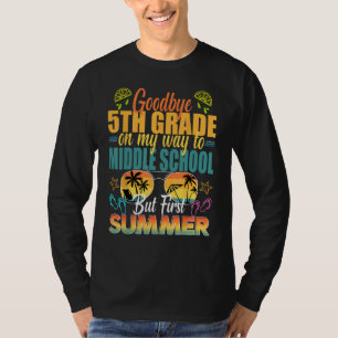 Goodbye 5th Grade Graduation Tees - 5th grade grad