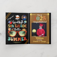 Goodbye 5th Grade Hello Summer Graduation Custom