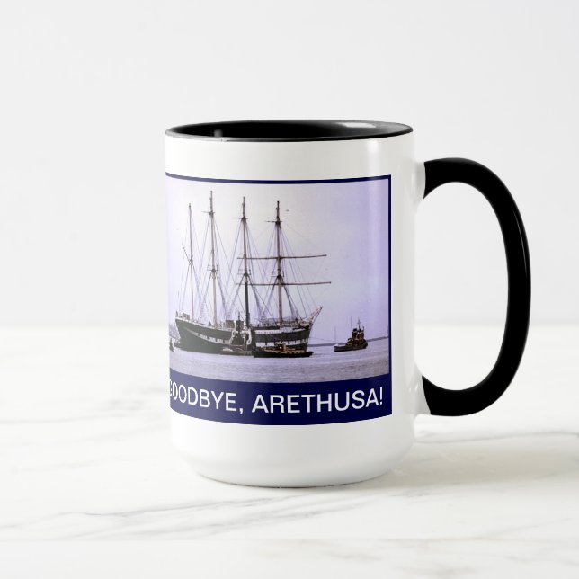Goodbye Arethusa Mug (Right)