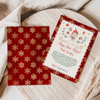 Goodbye from your elf letter for a girl