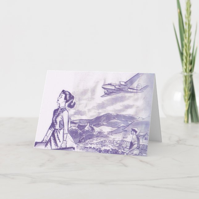 Goodbye Good Luck Card (Front)