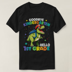 Goodbye Kindergarten Graduationr Dinosaur Trex  T-Shirt