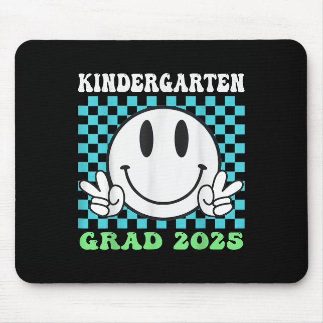 Goodbye Kindergarten Hello 1st Grade 2025 Graduati Mouse Pad (Front)