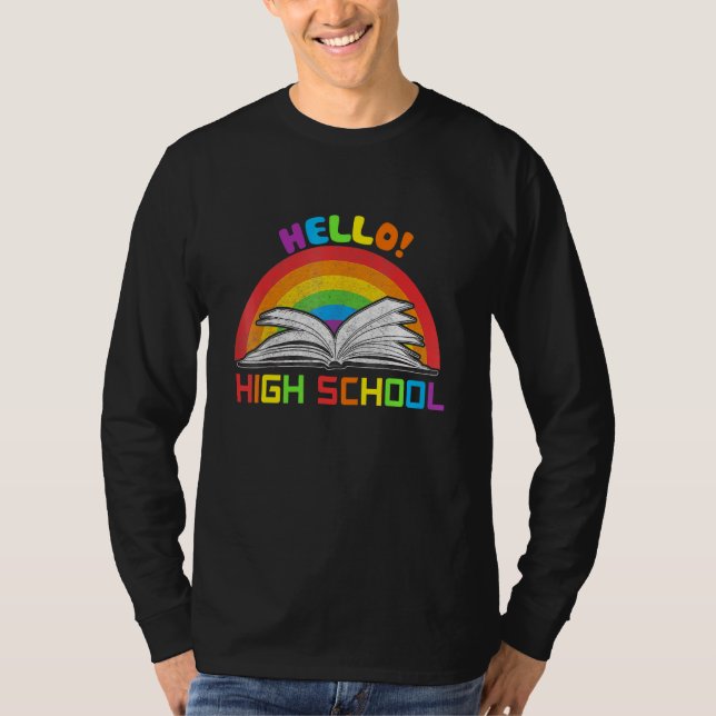 Goodbye Middle School Hello High School T-Shirt (Front)