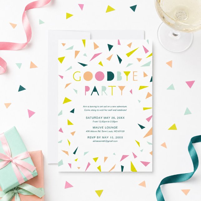 Goodbye Party Invitation (Creator Uploaded)