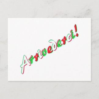Goodbye postcard
