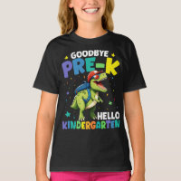 Goodbye Pre-k graduation Dinosaur T rex