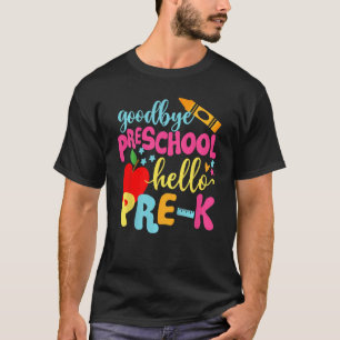 Goodbye Preschool Class Of 2033 Graduate Hello Pre T-Shirt