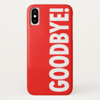 GOODBYE! Red