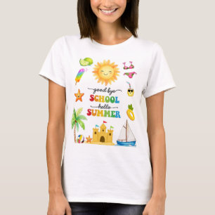Goodbye School Hello Summer Party T-Shirt