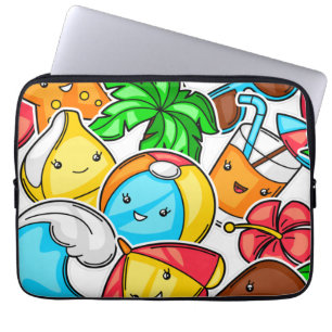  Goodbye School Hello Summer Time And Fun  Laptop Sleeve