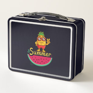  Goodbye School Hello Summer Time  Metal Lunch Box