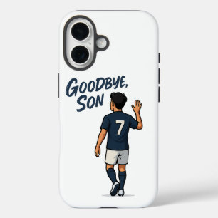  Goodbye, Son   Emotional Number 7 Soccer Tribute iPhone 16 Case
