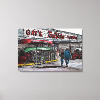 goodbye to an era limited edition canvas print