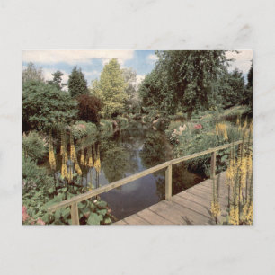 Gooderstone Water Gardens Vintage Scenic View Postcard