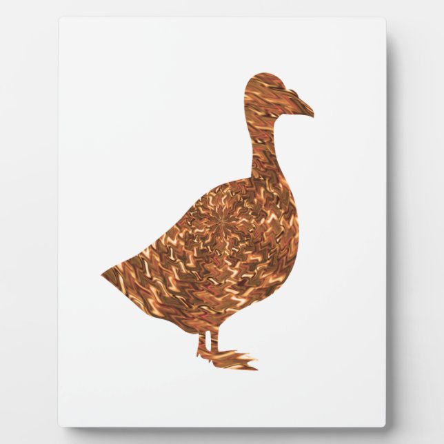 GoodLuck Symbols:  Golden Geese Goose own one Plaque (Front)