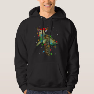 Goodness Astute Sea Turtle Christmas Lights Funny  Hoodie