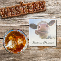 Goodness Gracious | Southern Quote | Cow