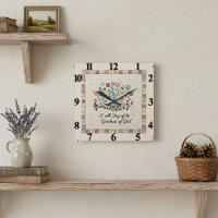 Goodness of God quilted look floral music