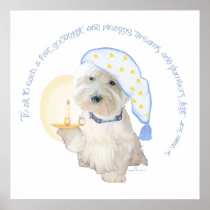 Goodnight Blue Poster